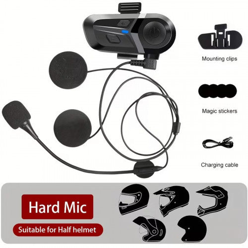 AURICULARES INALAMBRICOS PARA CASCO DE MOTO JS-8
