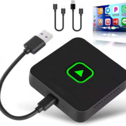 Adaptador de Carplay 2 en 1 inalámbrico