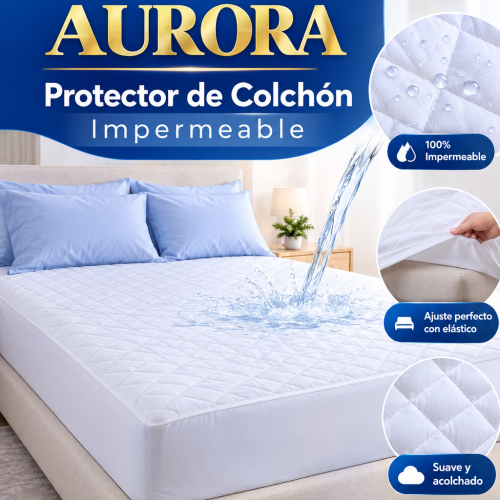 PROTECTOR DE COLCHONES KING/ A PRUEBA DE AGUA / WATERPROOF MATTRESS