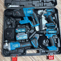 SET DE HERRAMIENTAS 5PZ MAKITA (ROTOMARTILLO, MINITALADRO, TALADRO DE IMPACTO Y PULIDOR)